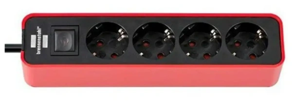 Удлинитель Brennenstuhl Ecolor с переключателем, 4 розетки1153240000  /  1153240020  /  1153240070 